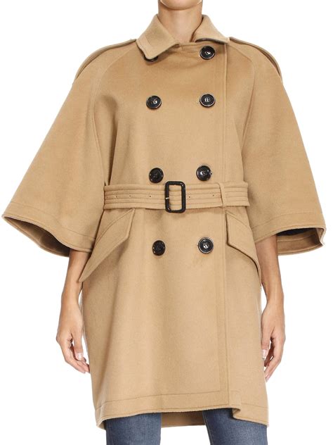 burberry ribbon coat|burberry cashmere cape coat.